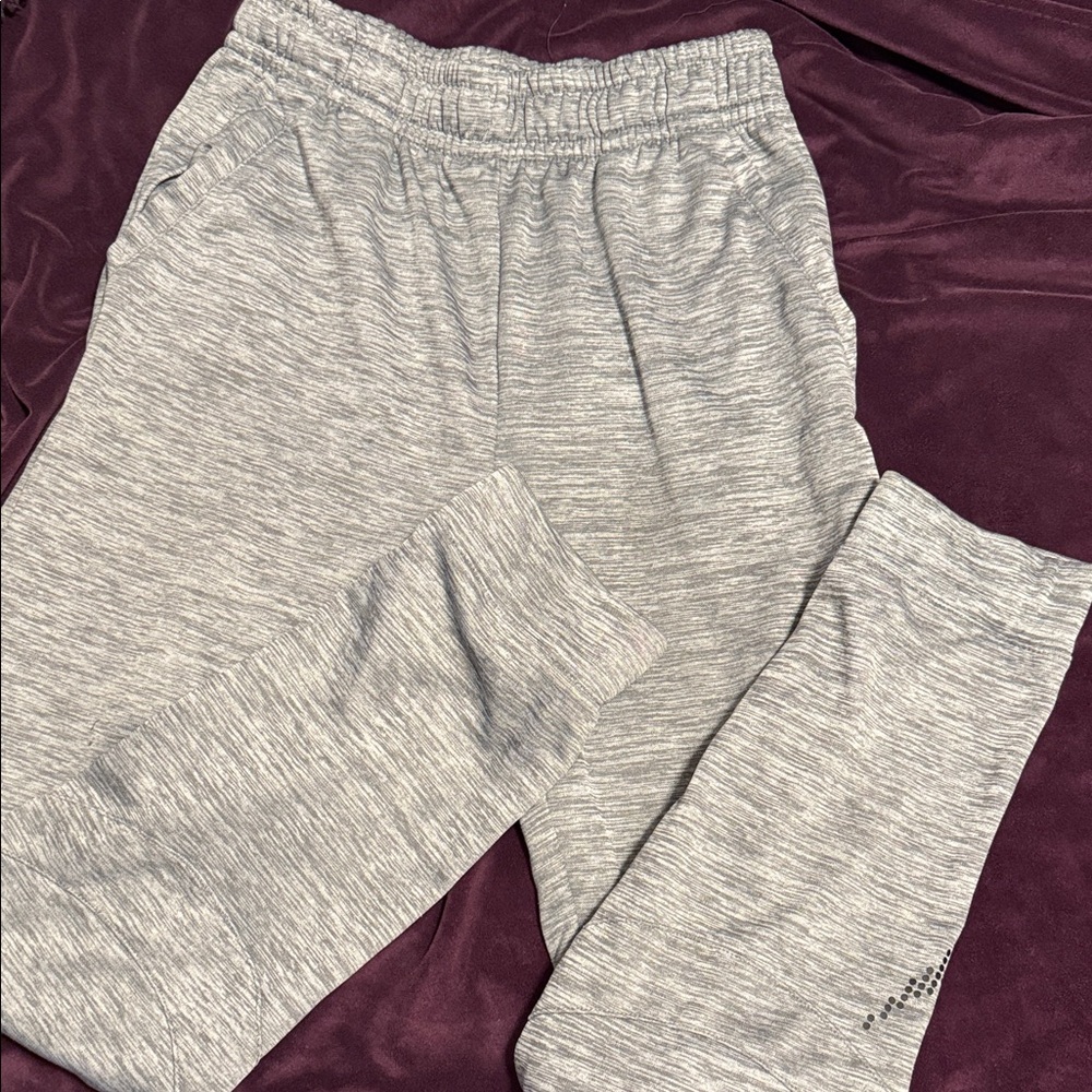 Nike Gray Joggers with Logo at the bottom of the pants Size XL Boys